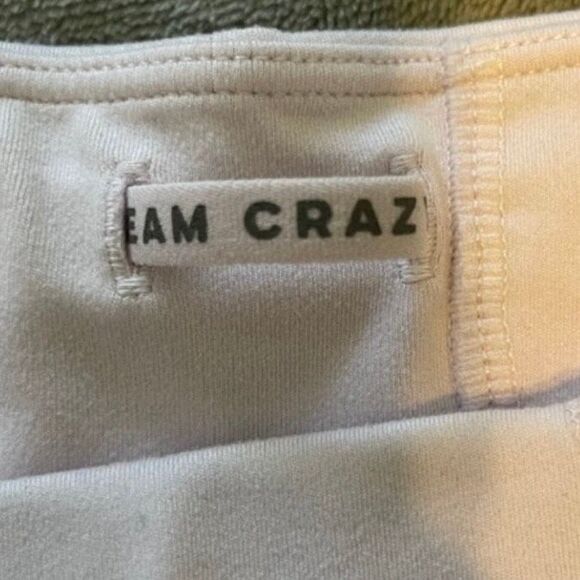 Athleta Girl Elevated High Rise Leggings Grey Pink Tight Workout Athletic 14 - Picture 8 of 8